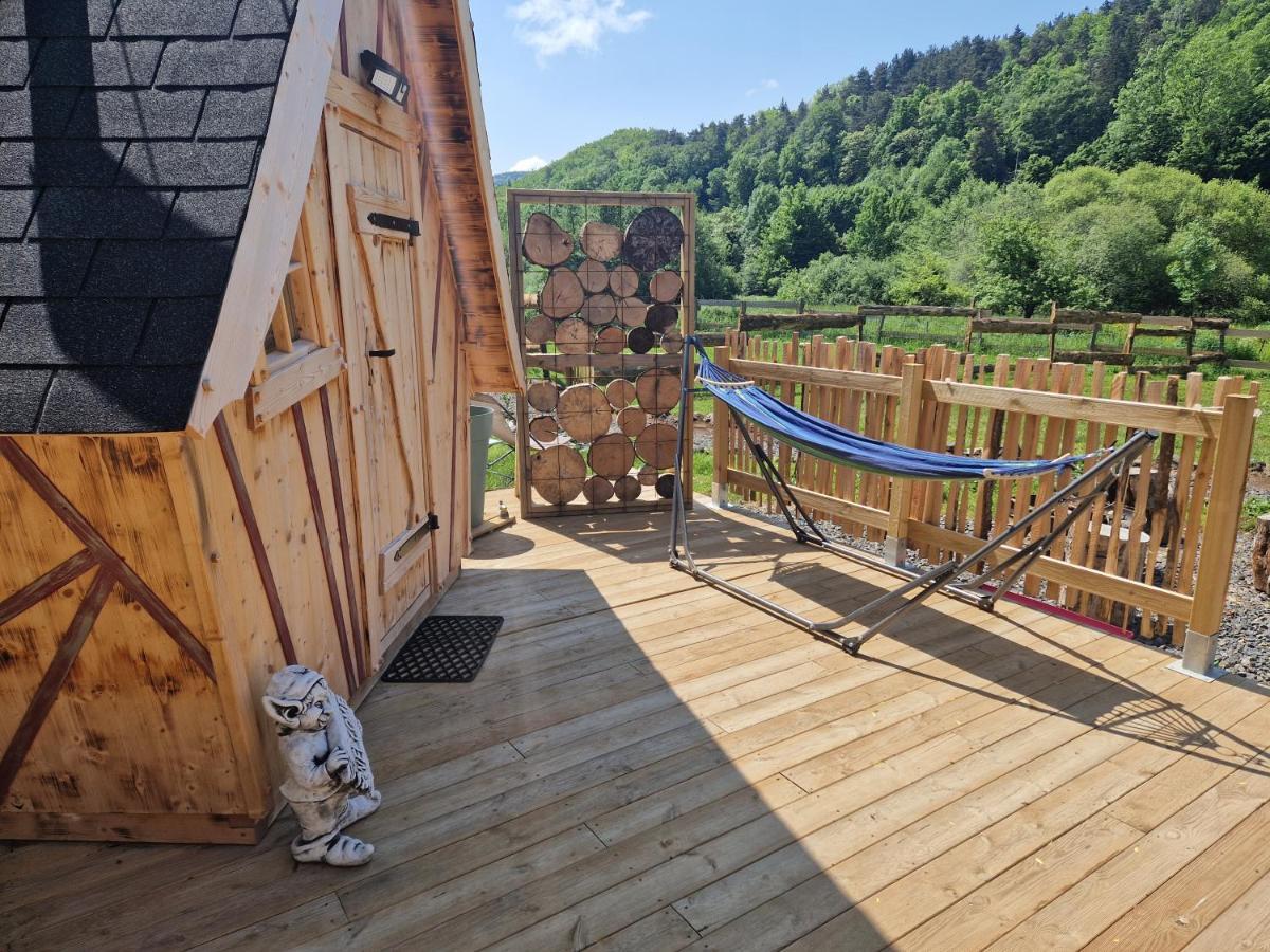 Saint-Diery Les Cabanes Feeriques Du Cheix المظهر الخارجي الصورة